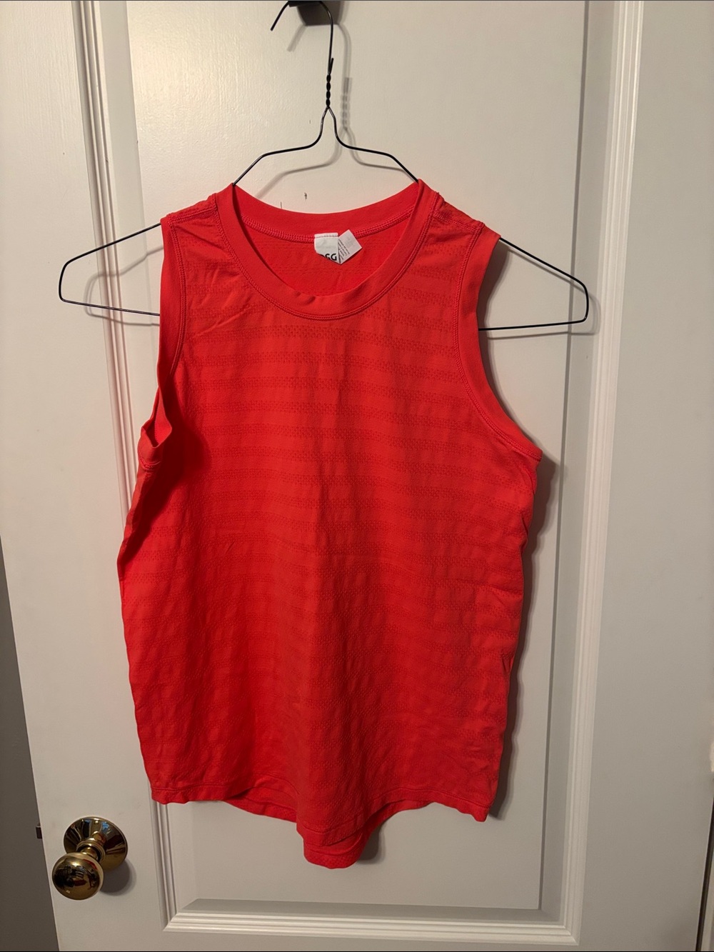 DSG Coral Sleeveless Athletic Tank Top